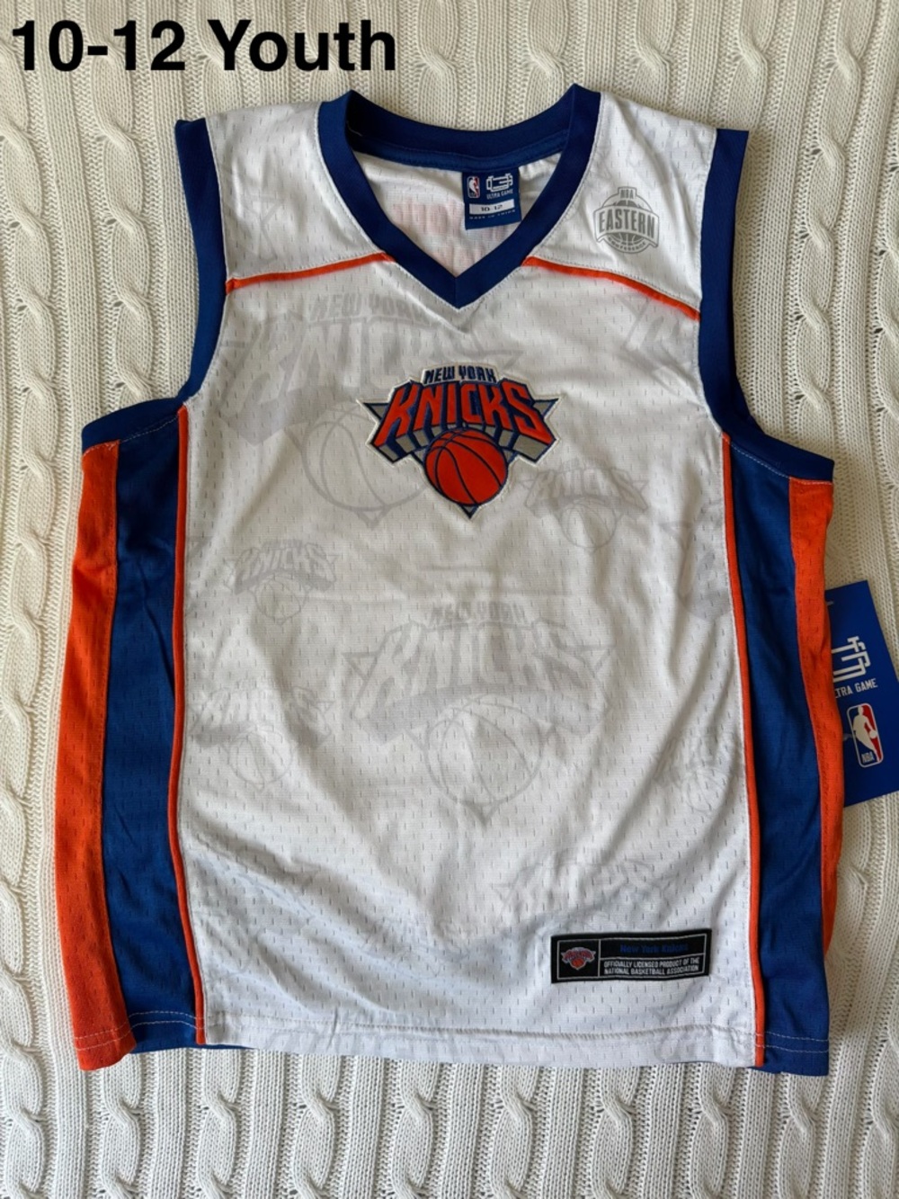 New York Knicks Jersey NEW Youth 10 12 NY NBA Knickerbockers